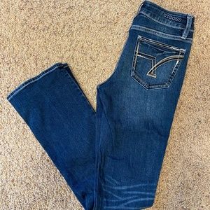 Vigoss Boot Cut size 0 Long jeans EUC